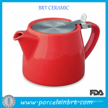 Hot Popular Ceramic Tea Pot with Stainless Steel Infuser